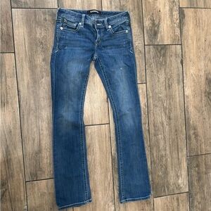 Express Women's barley boot Blue Jeans size 2
